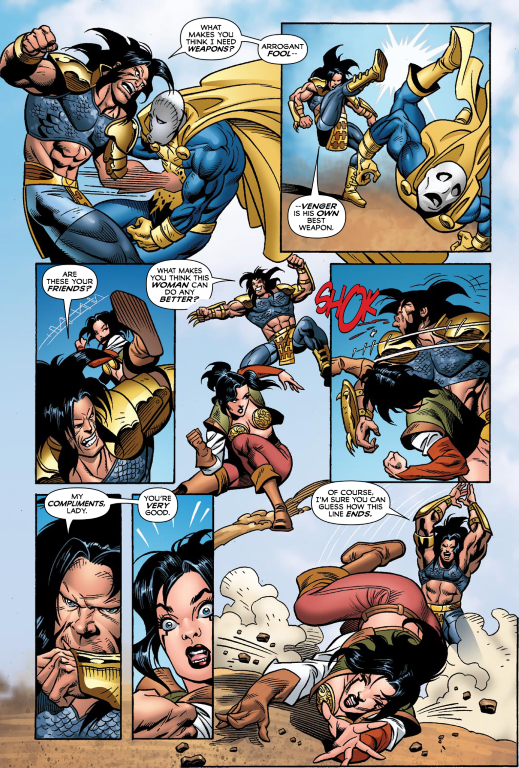 New Exiles 6 pg. 16 - published by P: Roberto Castro I: Gary Martin